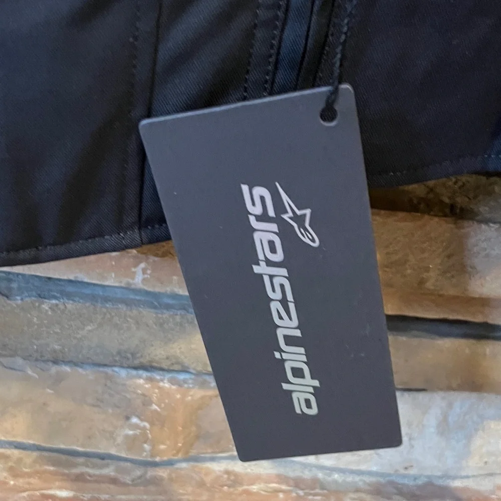 Alpinestars Isla Water Repellant Black Motorcycle Riding Jacket - Picture 6 of 16